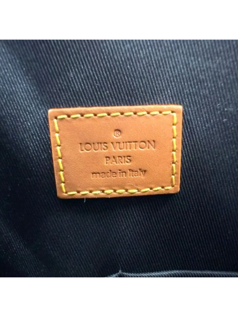 Louis Vuitton Mini Tote Damier Ebene Giant LV Squared Shoulder Bag Leather